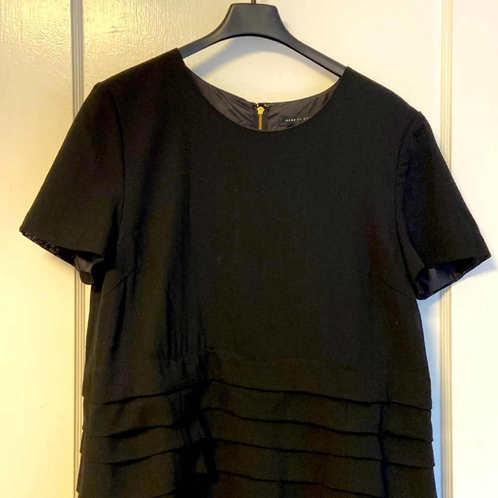 NWT - Marc by Marc Jacobs 100% Wool Dress - Black - Size 10